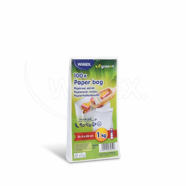 Papierové vrecko (FSC Mix) s bočným skladom biele 12+5 x 24 cm 1kg [100 ks]_8