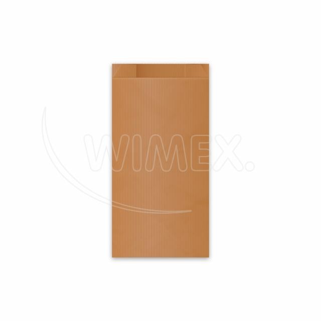 Papierové vrecko (FSC Mix) s bočným skladom hnedé 12+5 x 24 cm 1kg [100 ks]_1