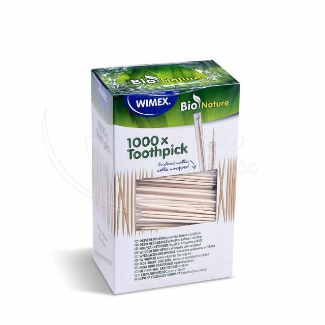 Špáradlo drevené O2 x 65 mm jednotlivo balené v celofáne [1000 ks]_5