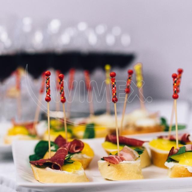 Fingerfood napichovadlo (bambusové FSC 100%) Šnúrka 12cm [100 ks]_6