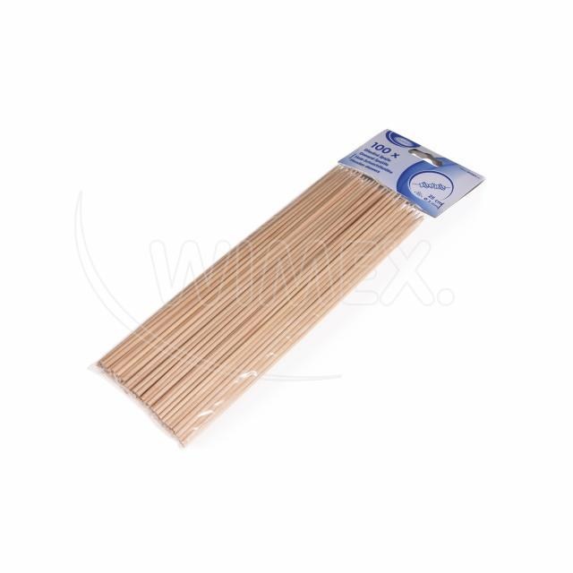 Špajdľa (drevená FSC 100%) hrotená O3mm x 25cm [100 ks]_5