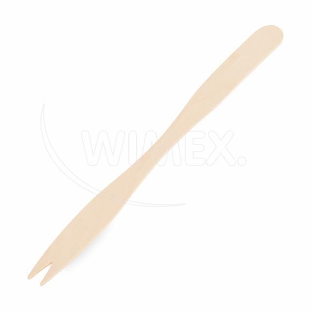 Vidlička desiatová (drevená FSC 100%) dlhá 14cm [500 ks]_7