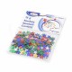 Konfeta lesklá (PET) Hviezdy farebný mix O10mm 15g [1 bal]_5
