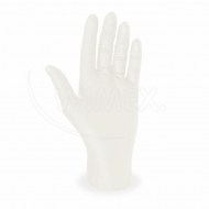 Rukavica (Latex) nepúdrovaná biela M [100 ks]_1