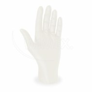 Rukavica (Latex) nepúdrovaná biela L [100 ks]_1