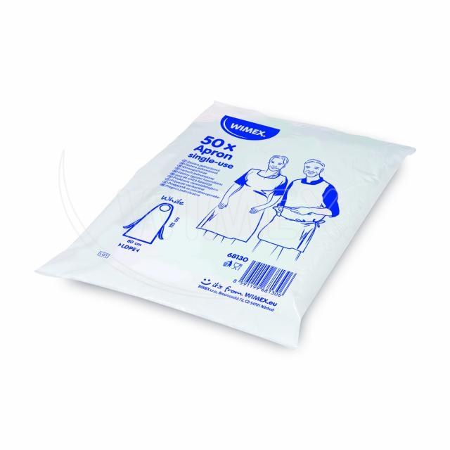 Zástera (LDPE) jednorázová biela [50 ks]_6