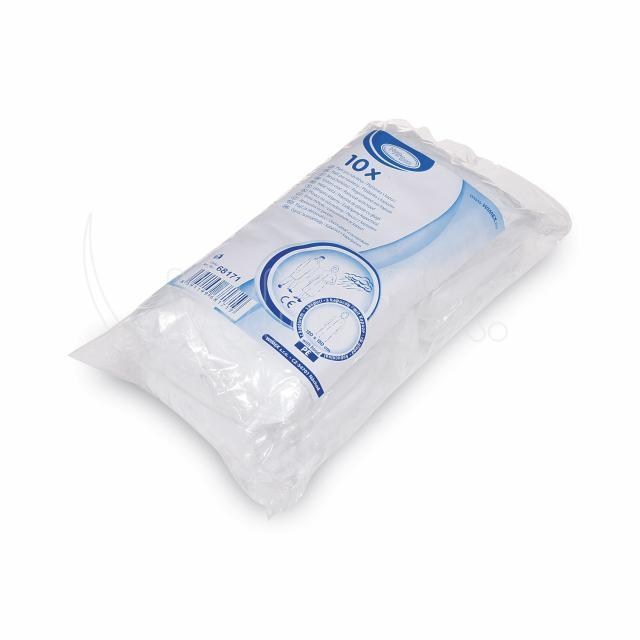 Plášť pre návštevy / Pláštenka (LDPE) s kapucou [10 ks]_6