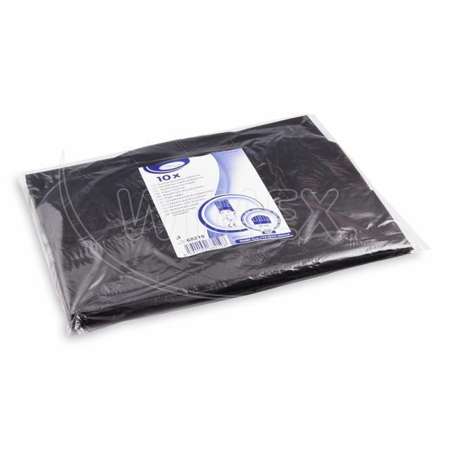 Kuchárska čiapka (PAP) čierna 23cm [10 ks]_5