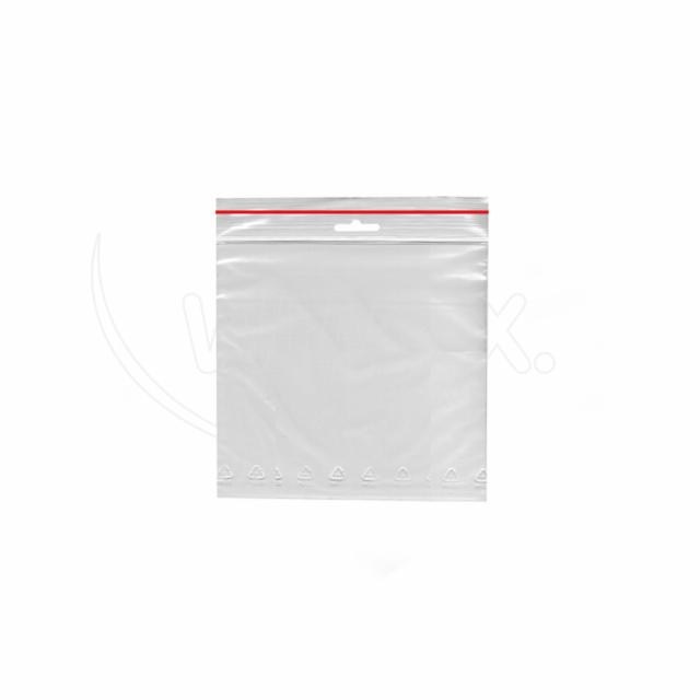 Rýchlouzatváracie vrecko (LDPE) transparentné 12 x 12 cm [1000 ks]_1