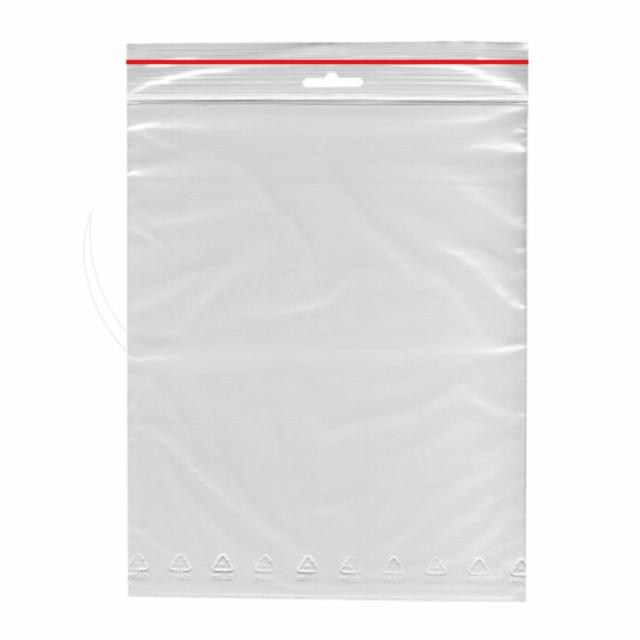 Rýchlouzatváracie vrecko (LDPE) transparentné 35 x 45 cm [1000 ks]_1