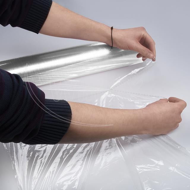 Potravinová fólia (PE) s perforáciou 9µm 44x44cm x 500m jednotlivo balená [1 ks]_9