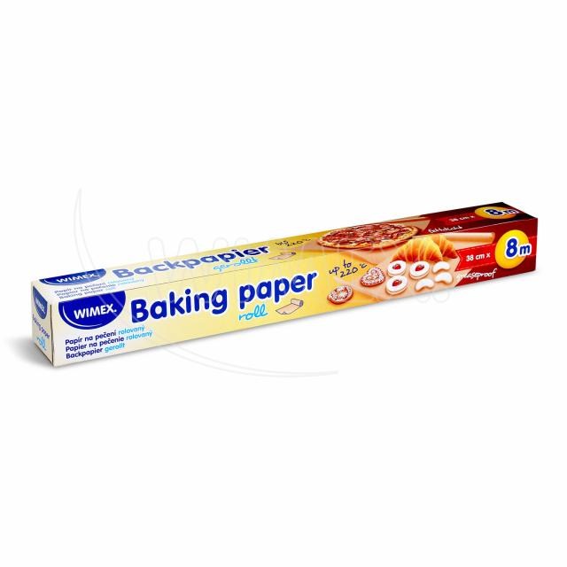 Papier na pečenie rolovaný hnedý 38cm x 8m [1 ks] - náhrada: cl69308_1