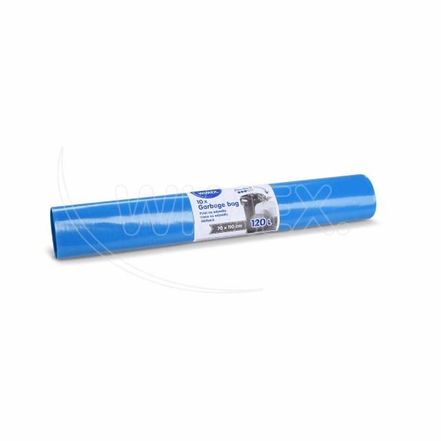 Vrece na odpadky (LDPE) modré 70 x 110 cm 120L [10 ks]_6