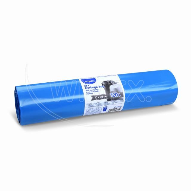 Vrece na odpadky (LDPE) modré 70 x 110 cm 120L [25 ks]_6