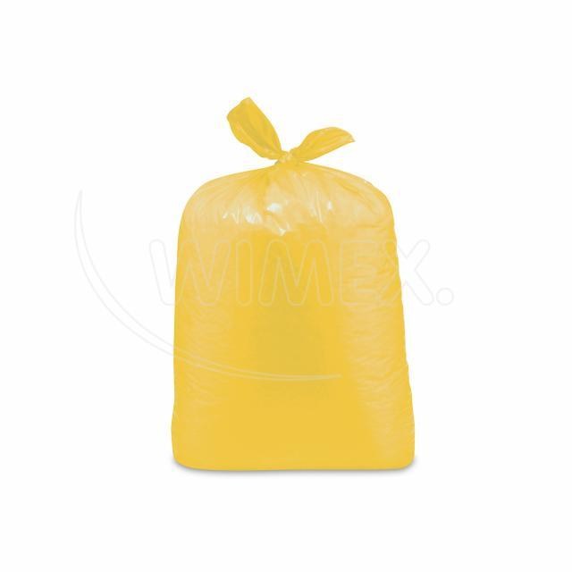 Vrece na odpadky (LDPE) žlté 70 x 110 cm 120L [25 ks]_5