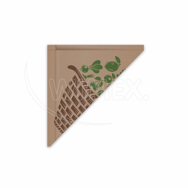 Papierový kornút hnedý 31 x 31 cm `750g` viazaný [1000 ks]_4