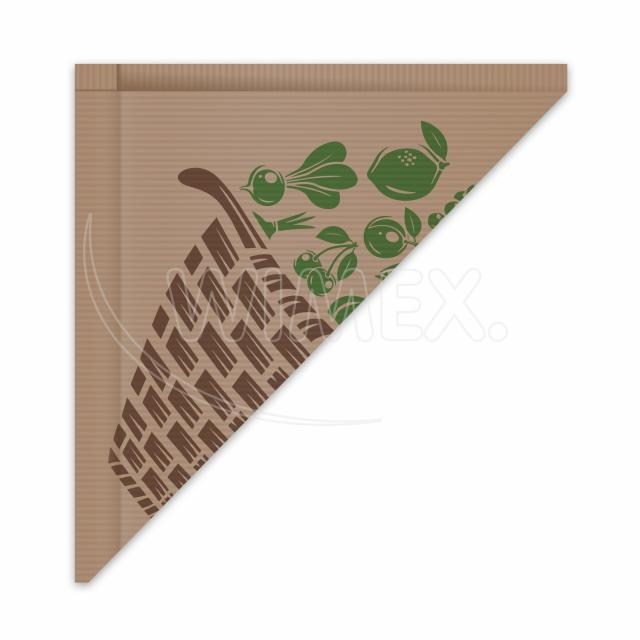 Papierový kornút hnedý 37 x 37 cm `1500g` viazaný [1000 ks]_4