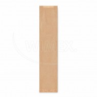 Papierové vrecko s bočným skladom hnedé 12+5 x 59 cm Baguette [1000 ks]_1