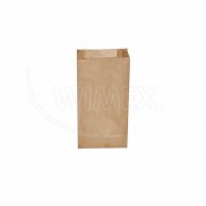 Papierové vrecko s bočným skladom hnedé 12+5 x 24 cm 1kg [500 ks]_1