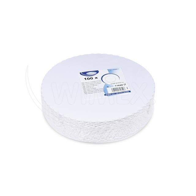 Lepenková podložka pod tortu biela O20cm RECY [100 ks]_5