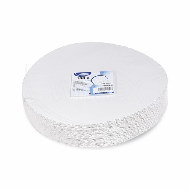 Lepenková podložka pod tortu biela O28cm RECY [100 ks]_5