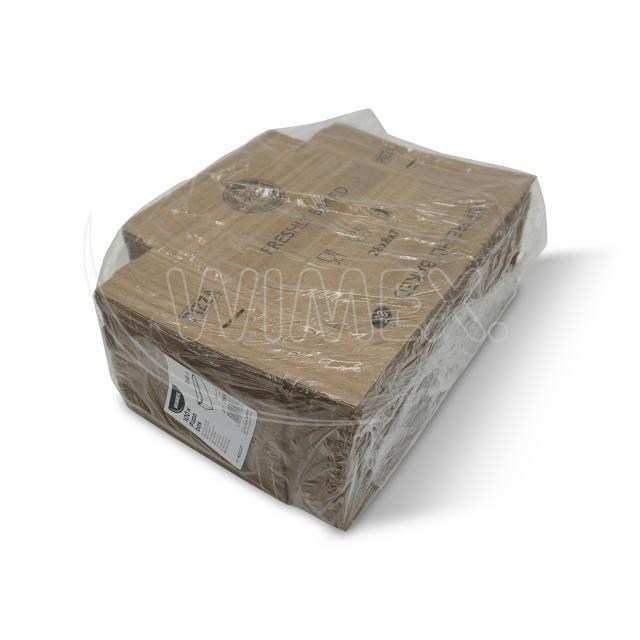 Krabica na pizzu (mikrovlnitá lepenka) Roll-up kraft 28 x 8 x 7 cm [100 ks]_2