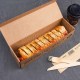 Krabica na pizzu (mikrovlnitá lepenka) Roll-up kraft 28 x 8 x 7 cm [100 ks]_3