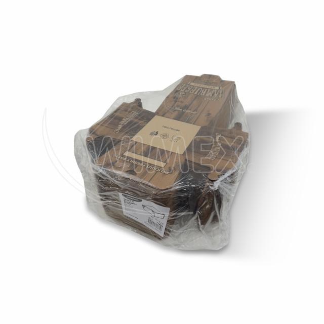 Burger box(mikrovlnitá lepenka) s potlačou 150 x 150 x 95 mm [100 ks]_5