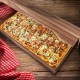 Krabica na pizzu (mikrovlnitá lepenka) kraft 60 x 40 x 5 cm [50 ks]_6