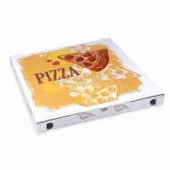 Krabica na pizzu z vlnitej lepenky 34,5 x 34,5 x 3 cm [100 ks]_1