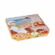 Krabica na pizzu z vlnitej lepenky 33 x 33 x 3 cm [100 ks]_5