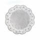Dekoračná krajka (PAP) okrúhla biela O30cm [100 ks]_1