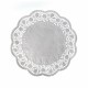 Dekoračná krajka (PAP) okrúhla biela O34cm [100 ks]_7