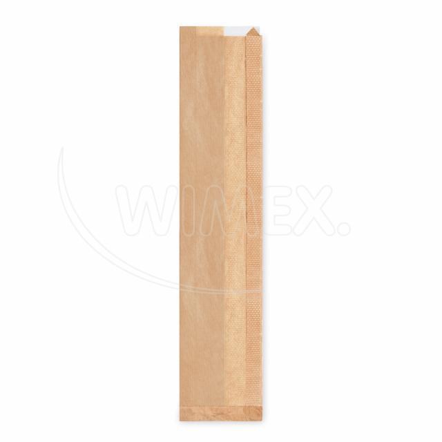 Papierové vrecko s okienkom 8cm 12+5 x 59 cm Baguette [1000 ks]_5
