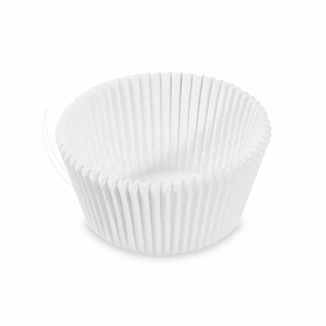 Cukrárenský košíček (PAP) biely O50 x 32 mm [1000 ks]_6