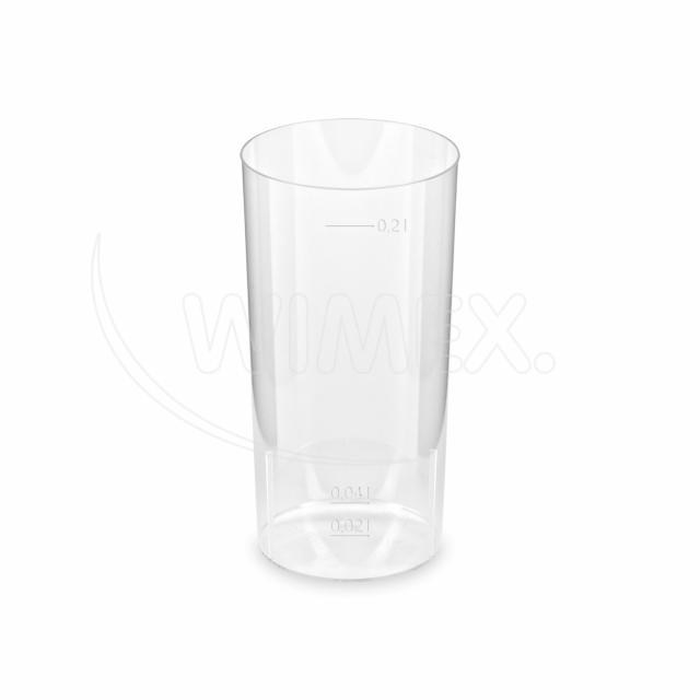 Pohár kryštál (PS) Longdrink O56mm 2cl/4cl/0,2L [10 ks]_1