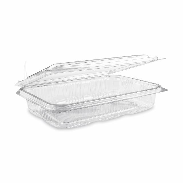 Vanička (rPET) s viečkom hranatá priehľadná 800ml [50 ks]_1