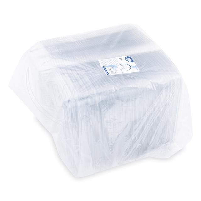 Vanička (rPET) s viečkom hranatá priehľadná 1000ml [50 ks]_4