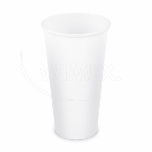 Papierový pohár biely O90mm 610ml XXL: 0,5L/20oz [50 ks]_1