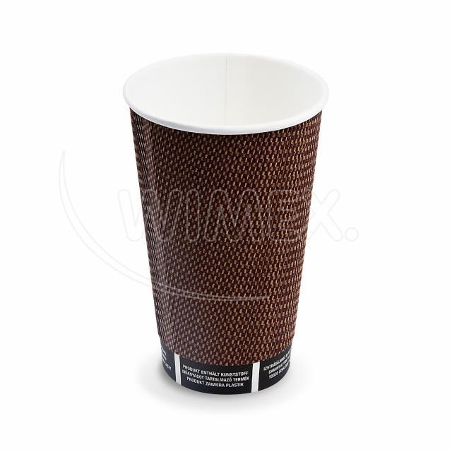 Papierový pohár PREMIUM O90mm 510ml XL: 0,4L/16oz [25 ks]_5