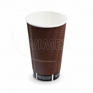 Papierový pohár PREMIUM O90mm 510ml XL: 0,4L/16oz [25 ks]_1