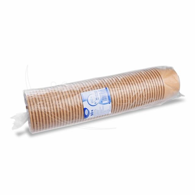 Papierová miska (PAP/PE) kraft O115mm 350ml S [50 ks]_8