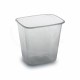 Miska (PP) hranatá priehľadná 108 x 81 mm 500ml [100 ks]_1