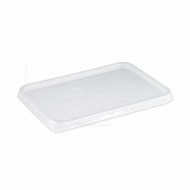Viečko (PP) priehľadné pre vaničku 186 x 133 mm [50 ks]_1