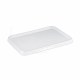 Viečko (PP) priehľadné pre vaničku 186 x 133 mm [50 ks]_1