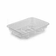 Vanička (PP) hranatá priehľadná 186 x 133 mm 500ml [50 ks]_1