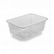 Vanička (PP) hranatá priehľadná 186 x 133 mm 1200ml [50 ks]_1