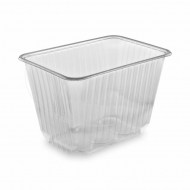 Vanička (PP) hranatá priehľadná 186 x 133 mm 2000ml [50 ks]_1