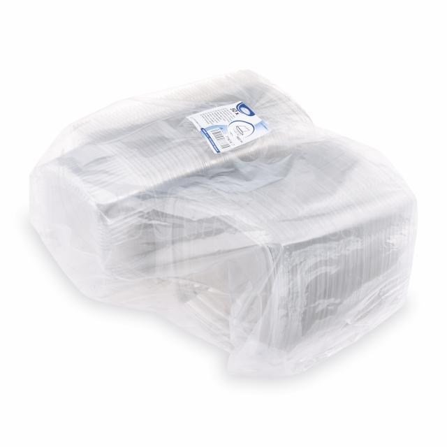 Miska (rPET) s viečkom hranatá priehľadná 1500ml [50 ks]_4