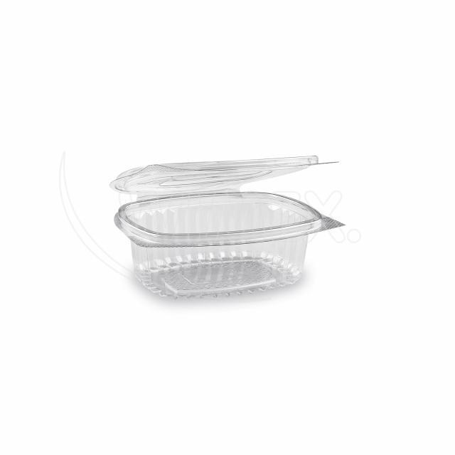 Miska (rPET) s viečkom oválna priehľadná 250ml [50 ks]_1